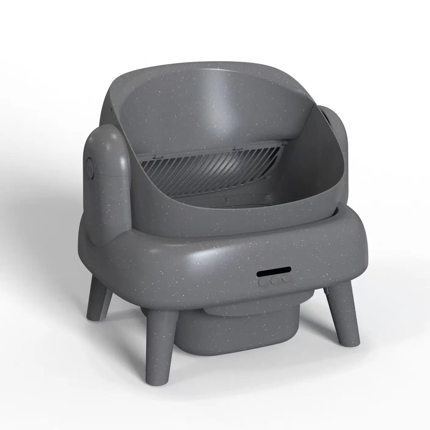 Smart Automatic Self-Cleaning Cat Litter Box with Large Capacity Remote Control Odor-Free Toilet Enclosed Design Accessories