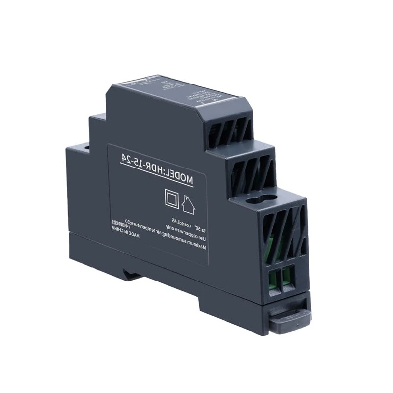 HDR Series SMPS 15W/30W/60W DIN Rail Power Supplies, 12V LED Drivers, 100-240VAC For Industrial Motor Battery CCTV-A46I
