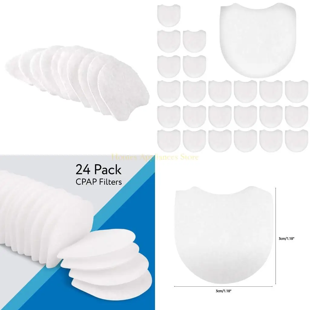 D0AB 15PCS Одноразовые фильтры CPAP Премиум универсальный фильтр для серии Airmini Resmed
