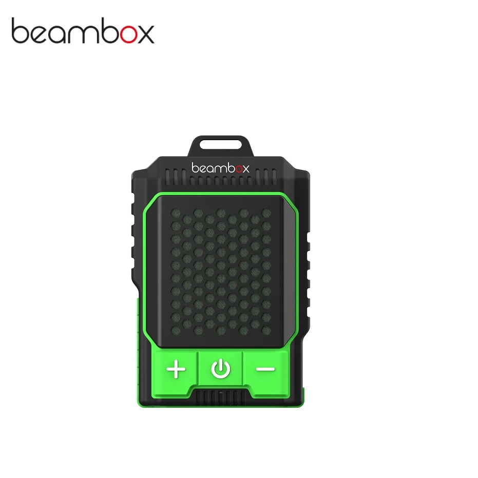 Mini alto-falante woofer portátil sem fio 5.4v à prova d'água com clipe OEM ODM alto-falante IPX5