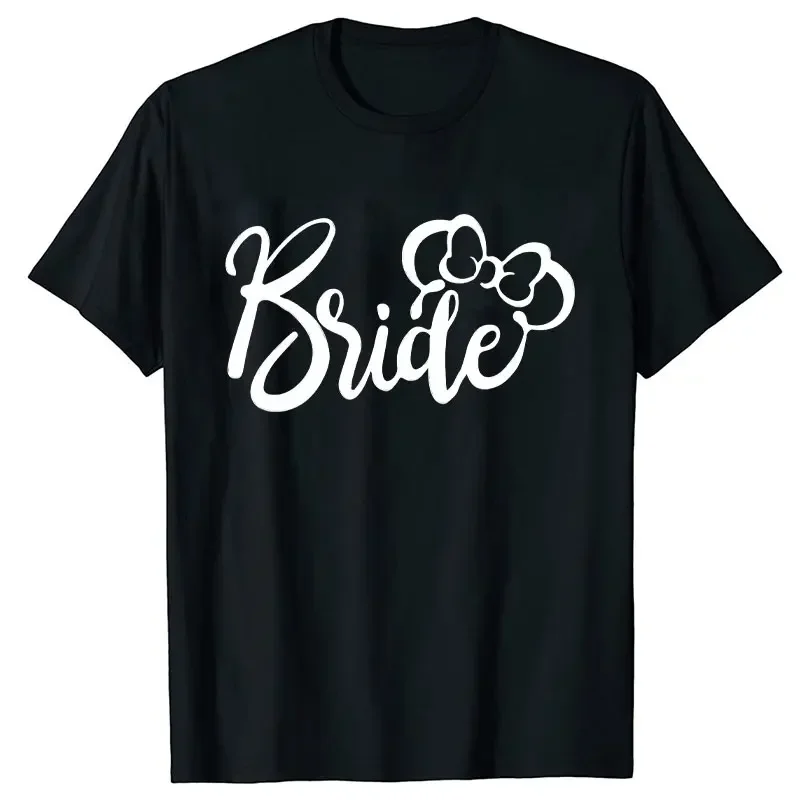 I Do Crew Team Bride T-Shirts Friends Bachelorette Hen Tees Women Clothing Cupid Arrow Graphic Y2k Tops