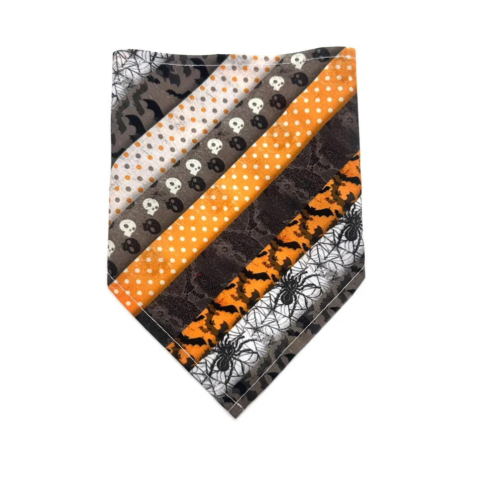 50/100 stücke Haustier Hund Bandana Halloween-Stil Kürbis Fledermaus Haustier Hunde Bandanas Schal Lätzchen Hund Party Pflege Zubehör für kleine Hunde – Detail 5