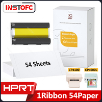 Original HPRT Photo Paper, 6-inch Photo Paper, Color Band, Sublimation For CP4000L CP4100 Color Photo Printer
