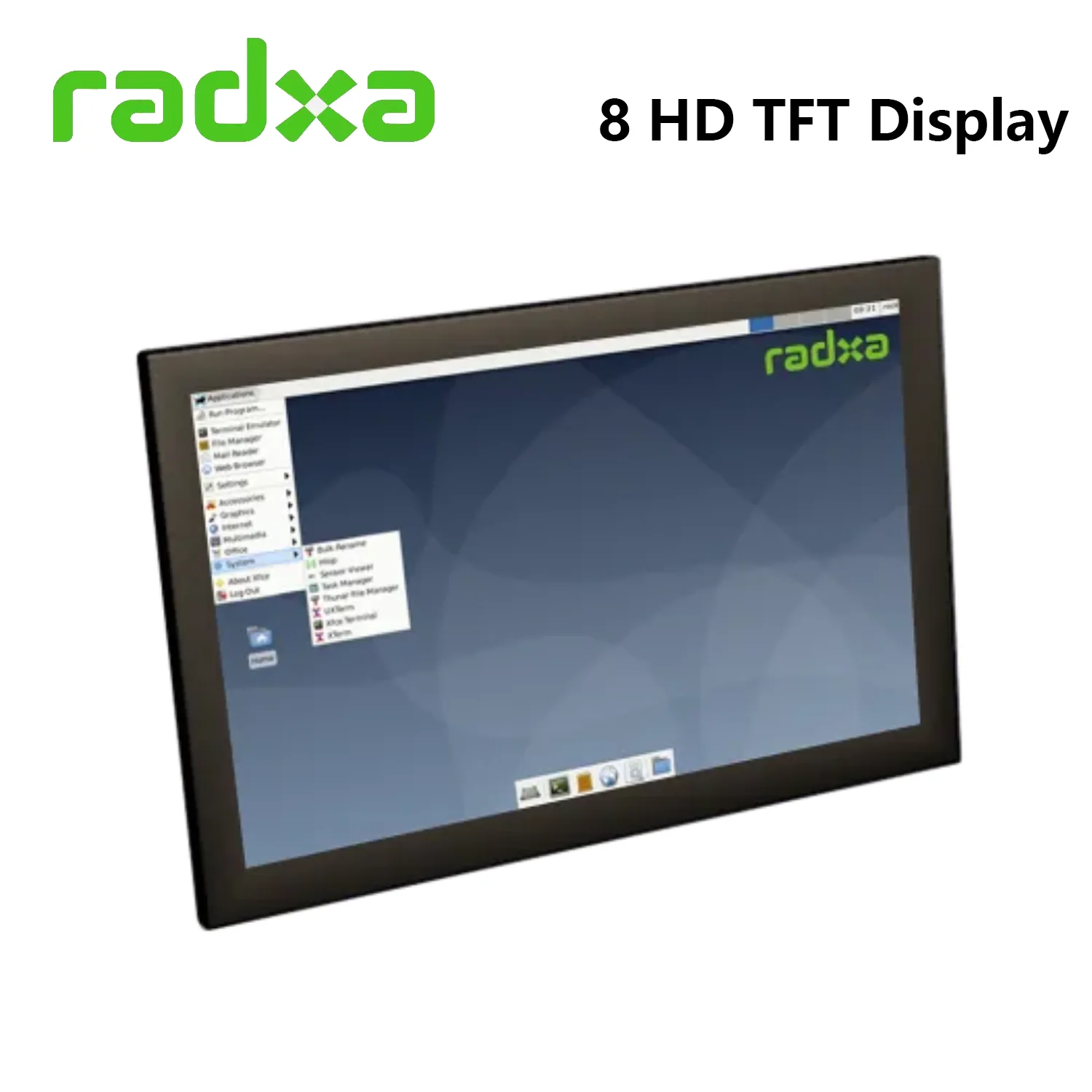 Imagem -05 - Radxa-hd Display Suporta Toque Capacitivo de Pontos 800x1280 Tft Controle de Brilho Pwm