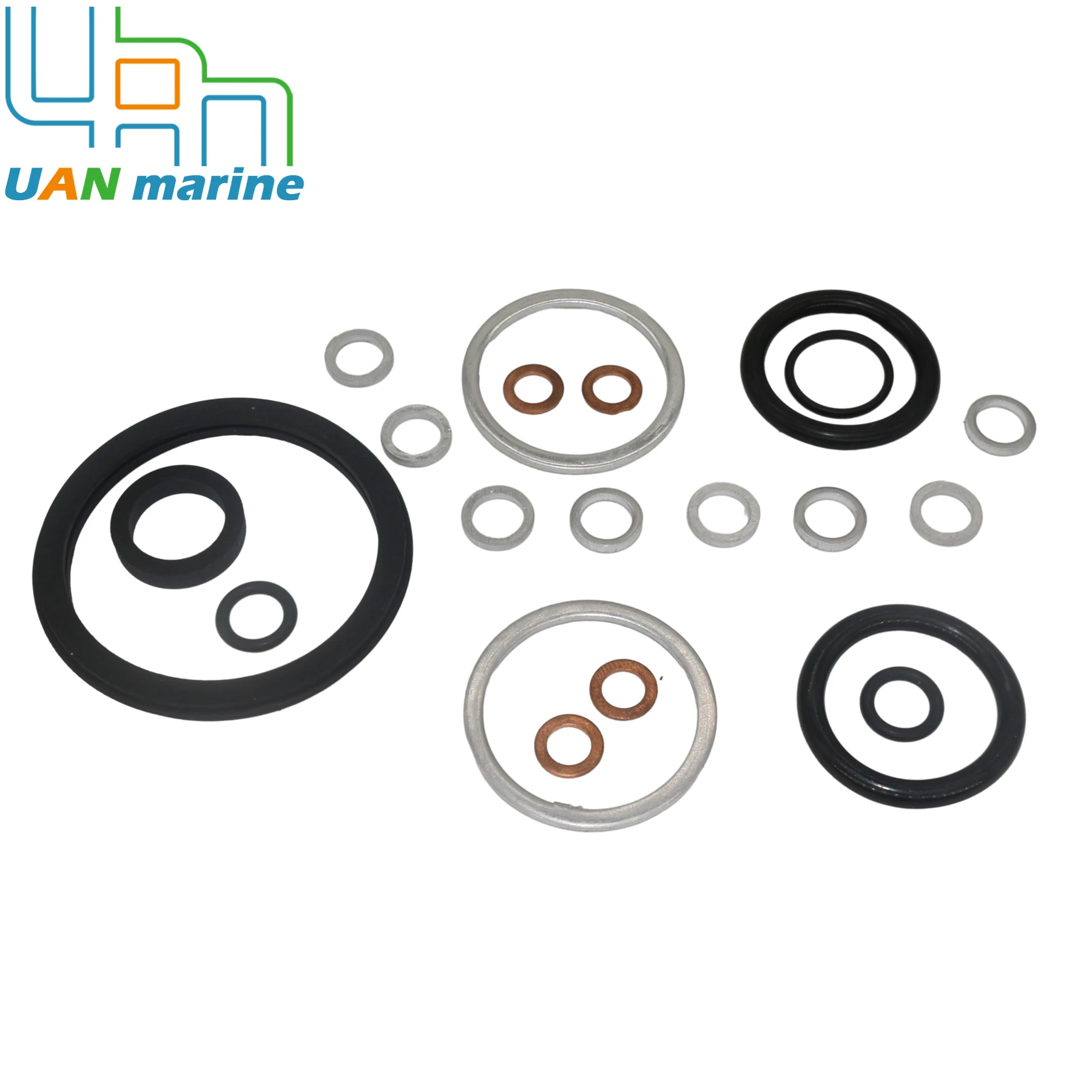 875553 Head Gasket Kit  for Volvo Penta MD11 MD11C MD11D MD17 MD17C MD17D 876376 Orbitrade 21553 Crom Marine 121049 image 6