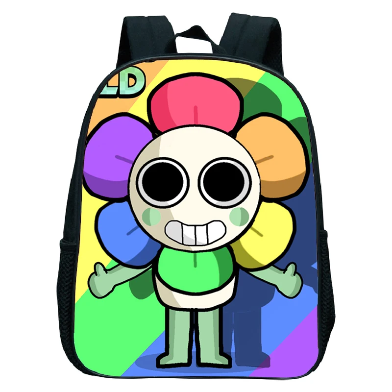 Dandy's World Cartable Cartable, Cartoon, Cartoon, Sunflower, Maternelle, Présв, Garçons, Bol, Dandile, PleBag, 12