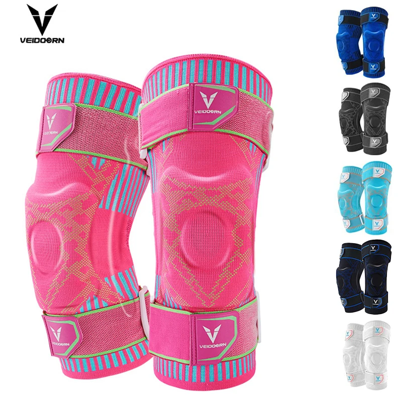 Professional Knee Brace for Pain Relief Medical Knee Support with Side Stabilizers Patella Pad Adjustable Bandage Knee Sleeve