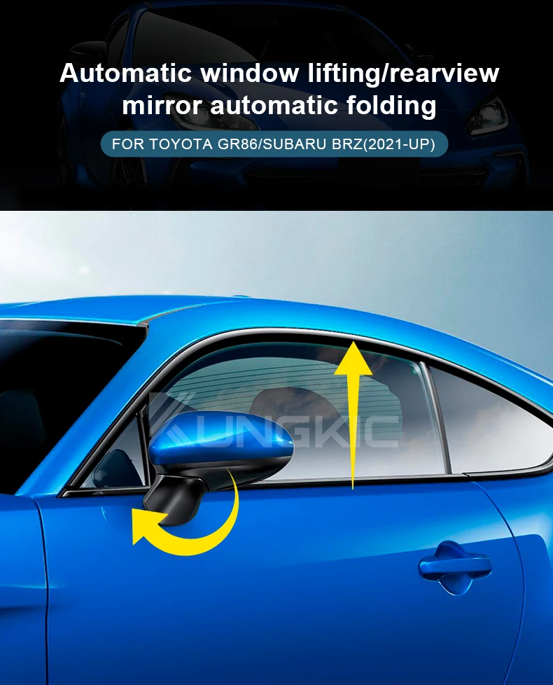 Steuergerät für Subaru BRZ ZD8 Toyota GR86 ZN8 2021 2022 2023 2024 2025 Automatische Fensterheber, Türschließer, Rückspiegelklappmechanismus – Detail 1