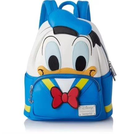 

Disney Loungefly Princess Stitch Wall-E Donald Duck Pixar Up Double Strap Shoulder Bag Purse School Backpack Kids Surprise Gifts