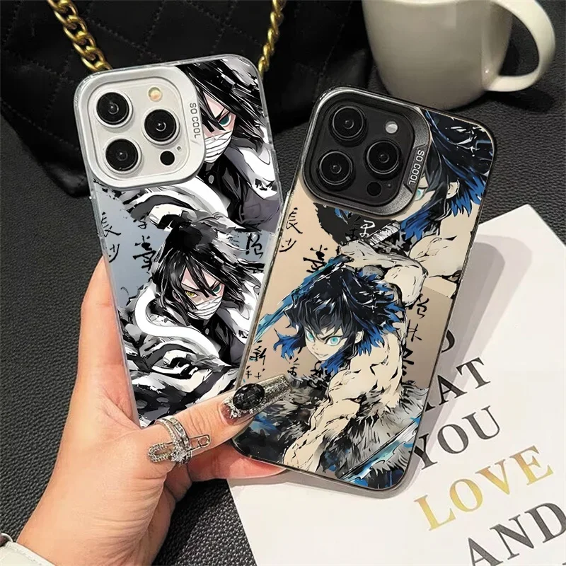 Retro Demon Slayer Behuizing Voor Huawei Honor X6B X7B X8A X9C Smart 90 50 70 200 400 Pro Lite P30 P40 Pro Case Hard Laser IMD Cover
