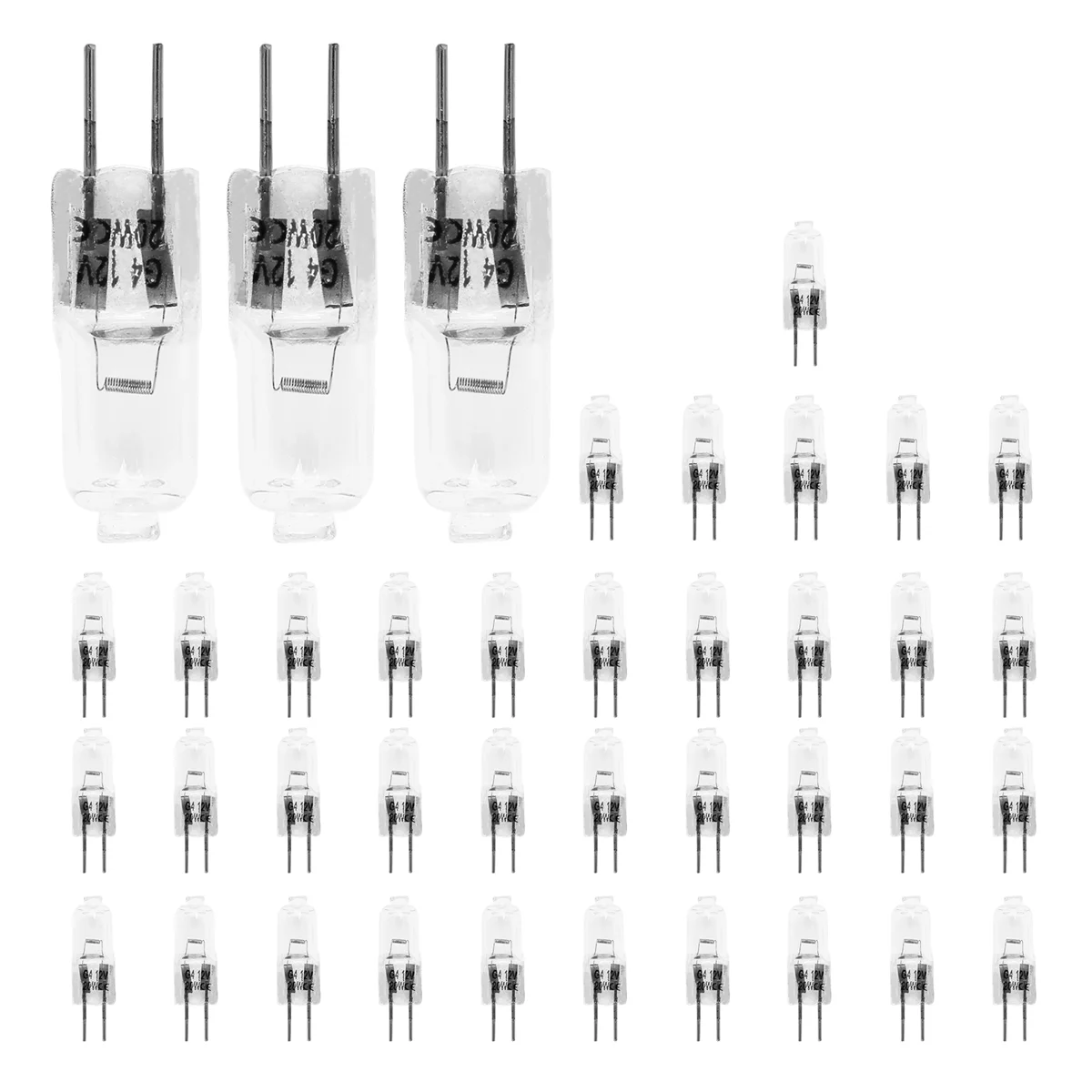 A72Z 40PCS G4 12V 2… - image