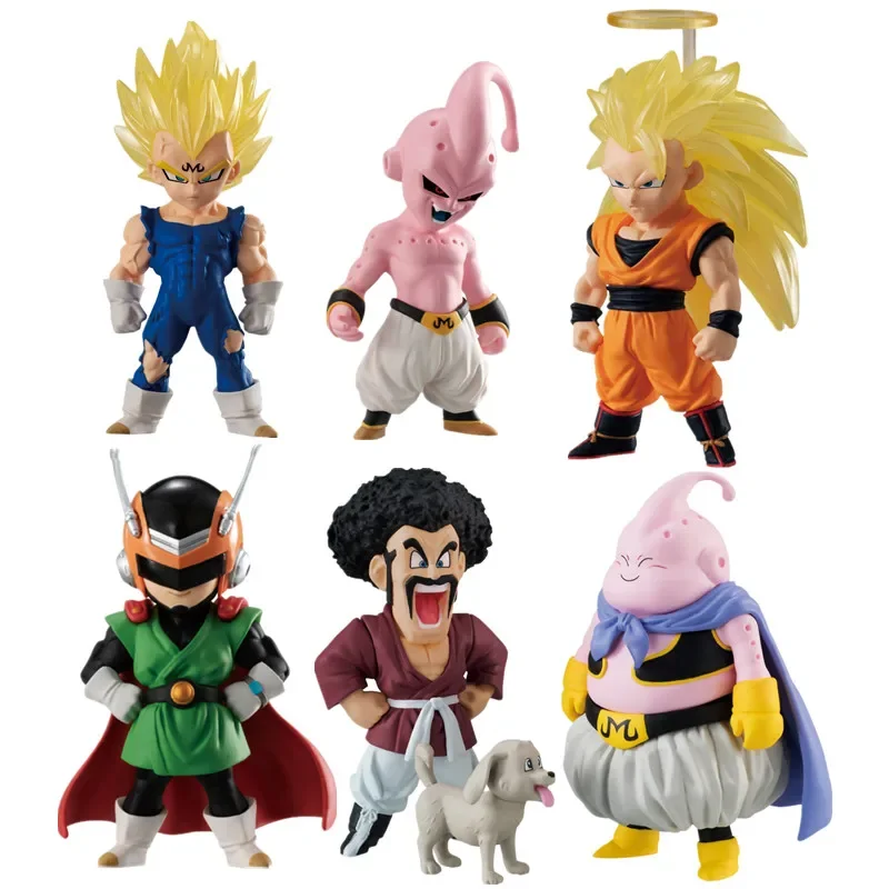 CANDY TOY Dragon Ball Super Saiyan Sun Goku Blue Hair Vegeta Buu Sun Gohan Action Figure Model Toys