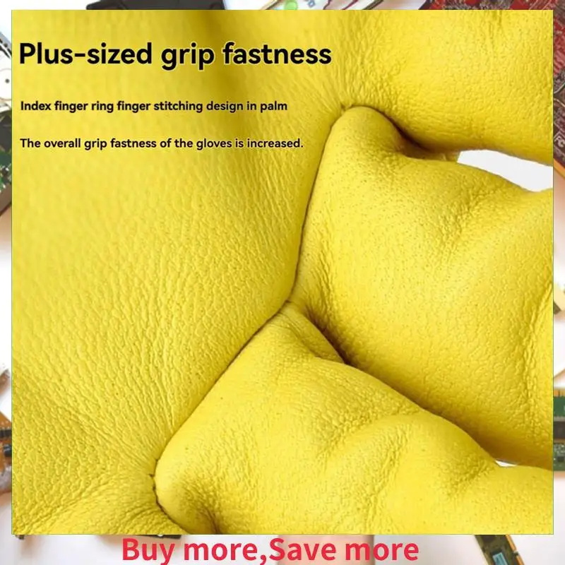 

Rose Pruning Gloves For Men And Women Long Thorn Proof Gardening Gloves Breathable Leather Best Garden Gift S-[A002]