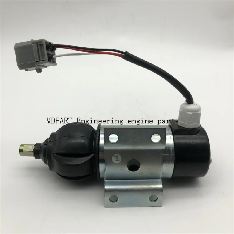 24V Fuel Stop Shutoff Solenoid Valve 873754 OE52318 51557 872825 872458 843401 385836 for Perkins Volvo Penta