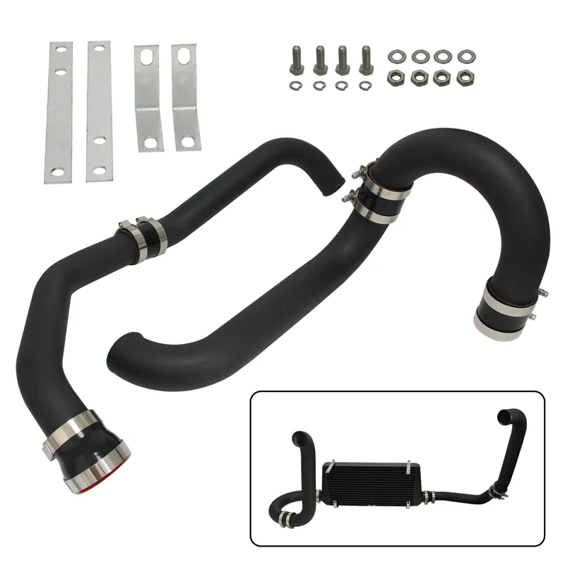 

Intercooler Piping Kit Fit For Toyota Supra JZA80 2JZ GTE TURBO 1993-1998 Black
