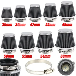 35mm-60mm Universal Motorcycle Air Filter Mushroom Head Filters Motorcycle Carburetor Air Intake Filter Cleaner Replacement