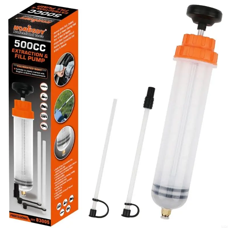 

500CC Oil Removal For Vehicle And Bike Maintenance With Strong PVC Material And Ergonomic Handle X37F