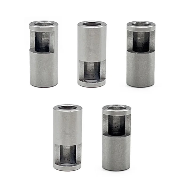 5Pcs Adapter 5Mm To 8Mm Motor Conversion Stainless Steel Gear Adapter for Traxxas Sledge 1/8 RC Car Upgrade Parts