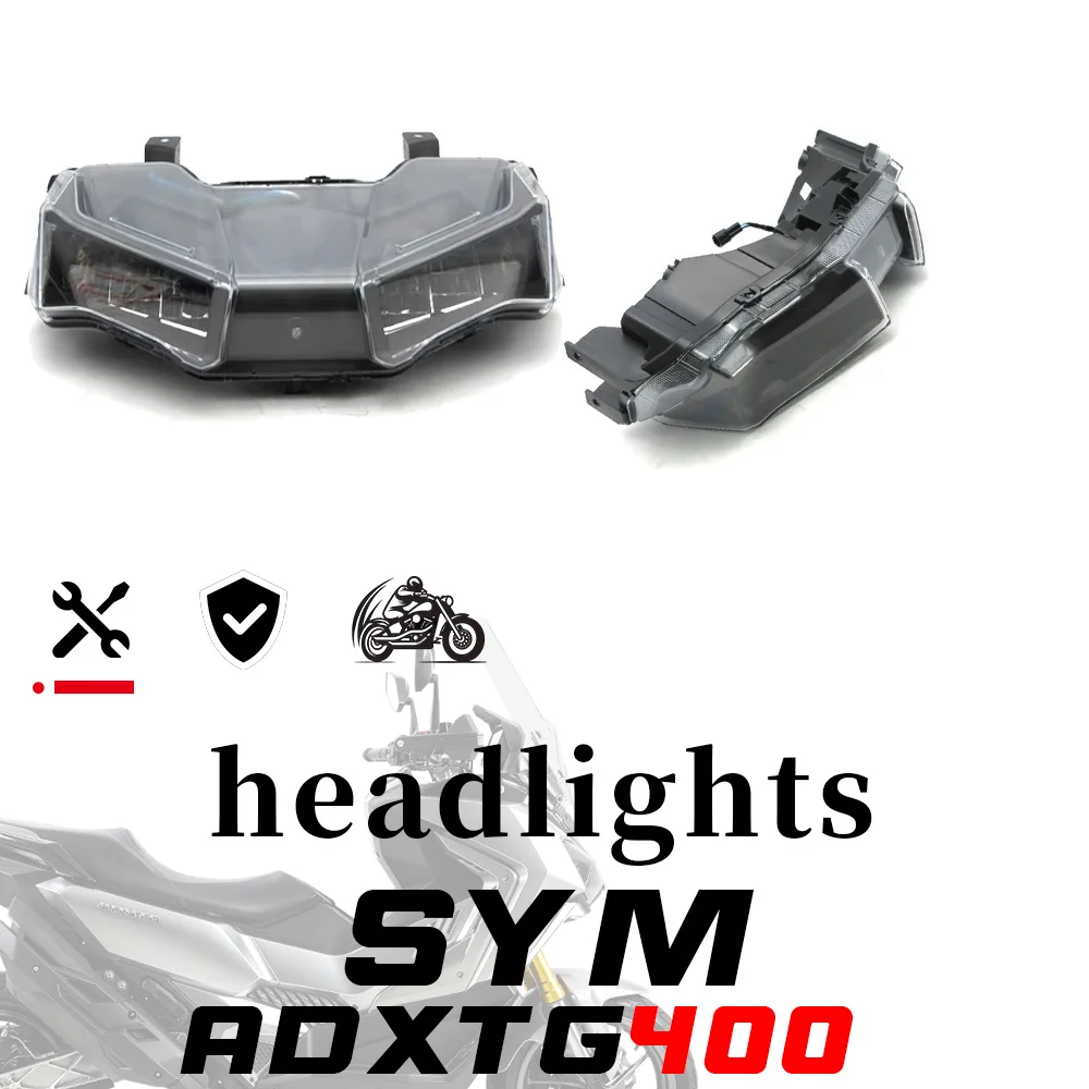 FOR SYM ADXTG 400 400 ADX TG Original style headlights for adx tg 400 400 adxtg