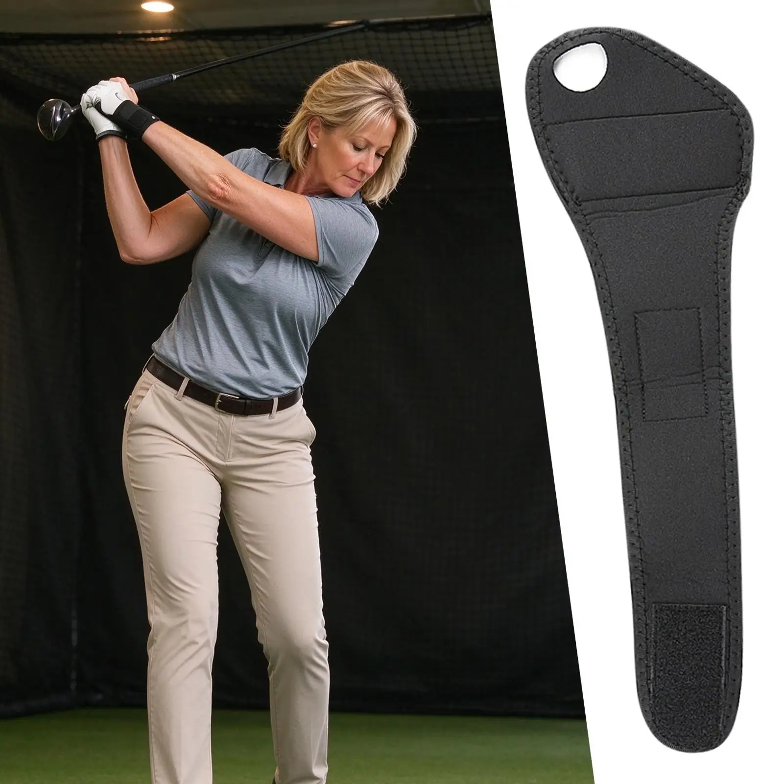 Adjustable Wrist Strap Sports Style Pressure Wrist Golf swing wrist guard with adjustable hands for practicing hand movement