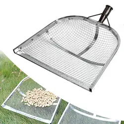 Soil Sifter Agricultural Filter Tool Mesh Filter Sieve Yard Lawn Garden Sieve Soil Shovel for Rocks Gravels Walnuts Dirt Sand