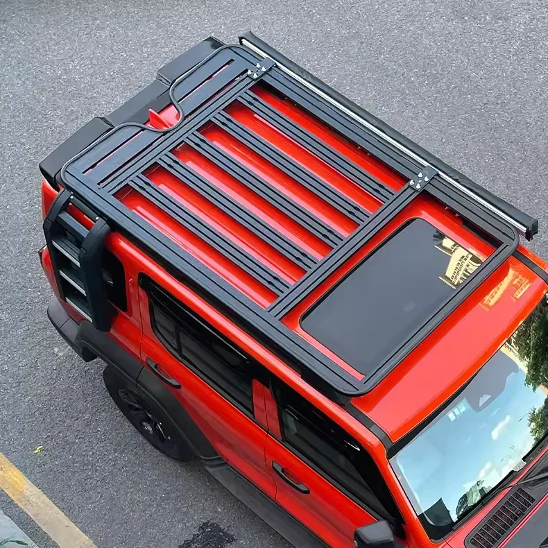 No Drilling Tank 300 Roof Rack Car Accessories Side Step Ladder  Roof Rack GWM Tank 300
