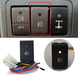 Car LED light Front Fog Light Switch Rear Diff Push Button Accessories for Suzuki Jimny 2007 - 2015 Auto Styling
