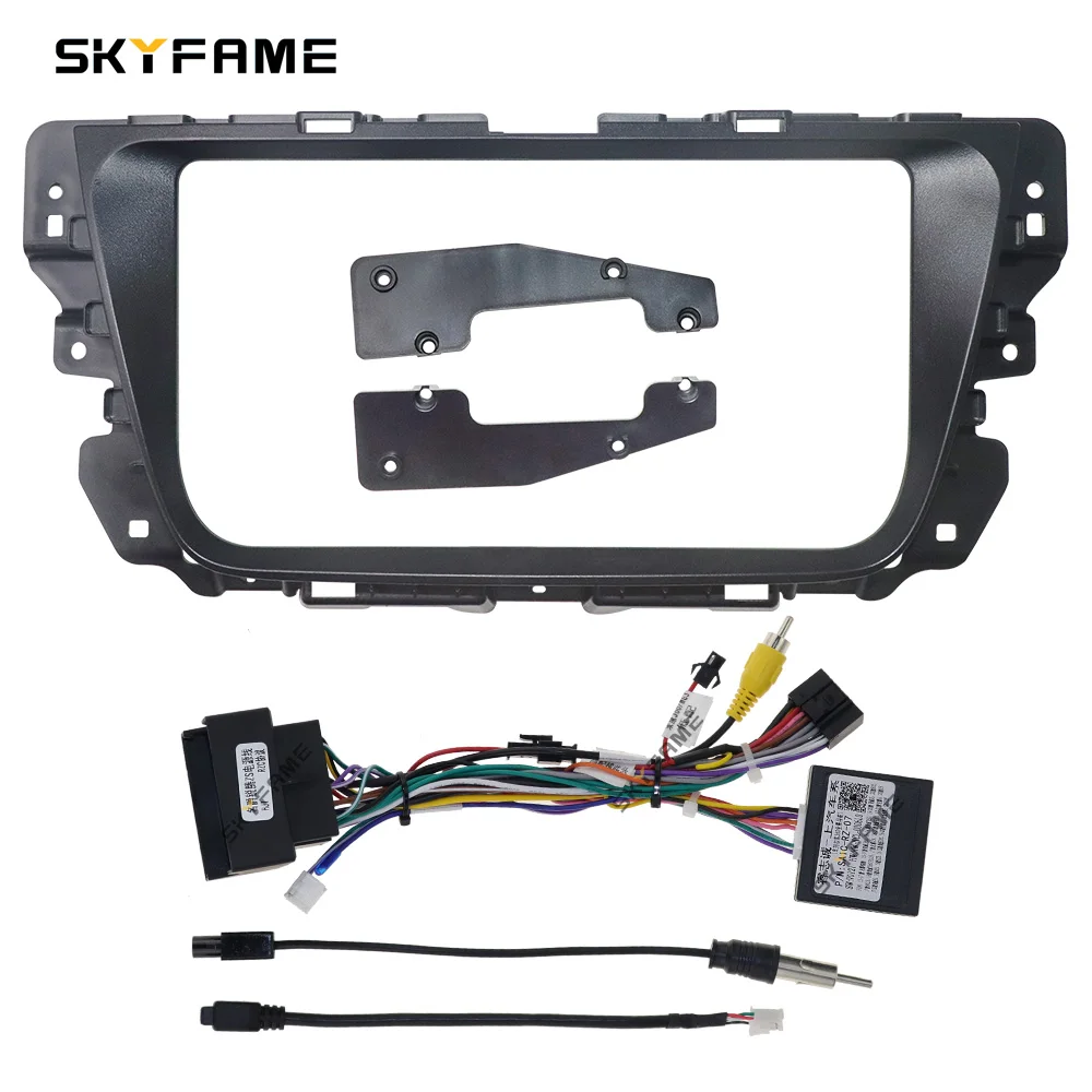 

SKYFAME автомобильная рамка, лицевой адаптер Canbus Box, Android радиоприемник, монтажная панель, комплект для MG GS