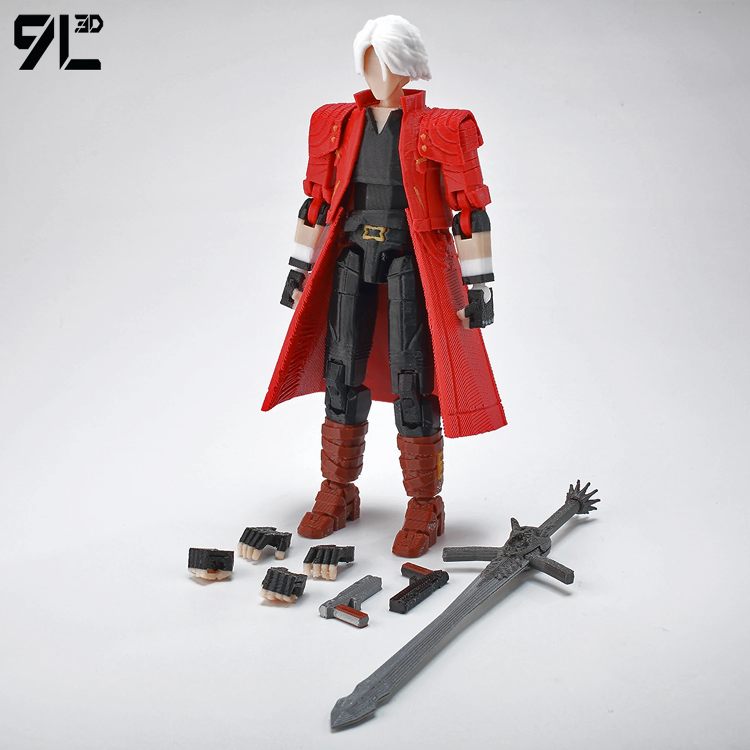 9L3D Dummy13 Horror Game Figure Realistic Anime Model Toys Articulated Joints Classic Collectible Desktop Ornament Surprise Gift image 3