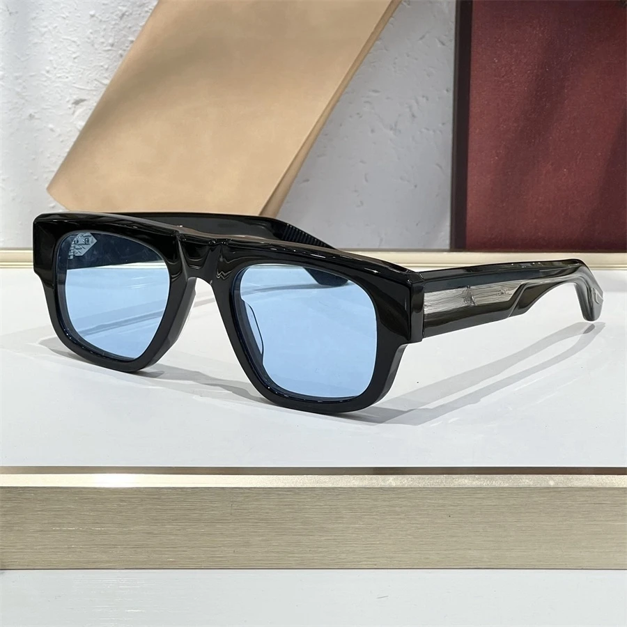JMM новые трендовые песочные солнцезащитные очки квадратные Travl ацетатные модные популярные мужские солнцезащитные очки THUNDERCLOUD женские солнцезащитные очки 2025