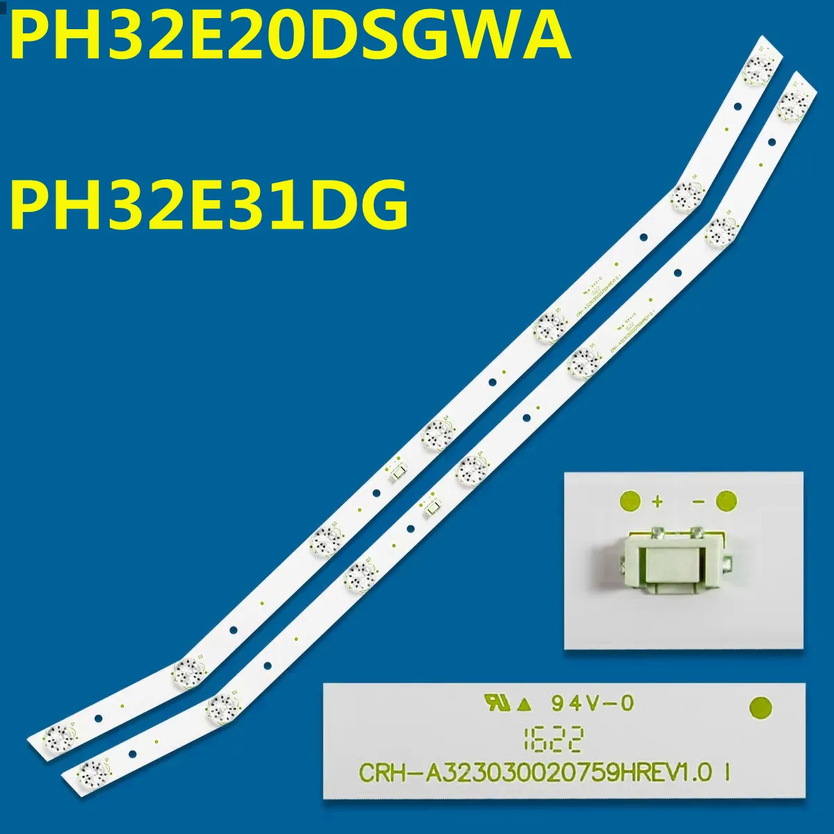 

LED Strip 7lamps For PH32E20DSGWA PH32E31DG CRH-A323030020759PREV1.1 E32F2000 GDL320HY 3258TCS TF-LED32S40T2 HV320WHB-N81
