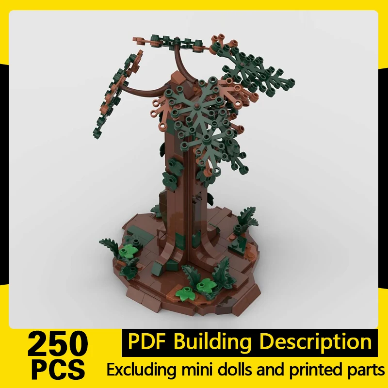 

Medieval Castle Model MOC Building Bricks Old Forest Tree Modular Technology Gifts Holiday Assemble Children Toys Suit
