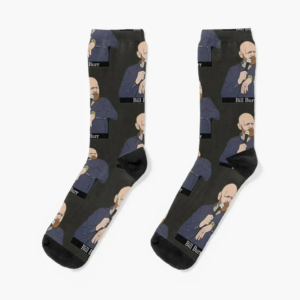 

Bill Burr Socks fashionable Thermal man winter basketball Socks For Man Women's