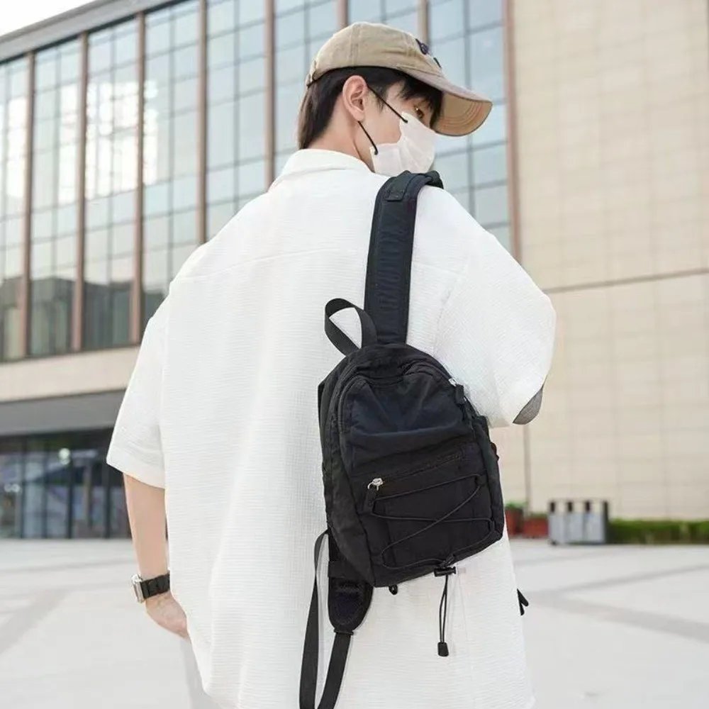 Large Capacity Outdoor Mountain Bag Drawstring Waterproof Lightweight Nylon Bag Travel Storage Bags Travel Bag Climb Bag Men