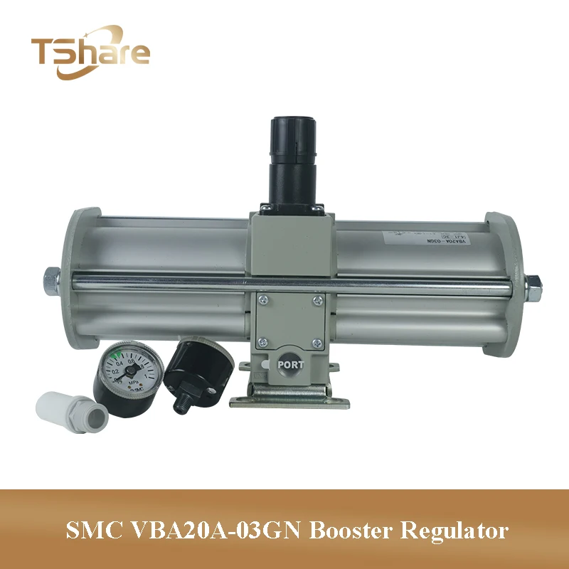 1PC SMC VBA20A-03GN Booster Regulator 3/8