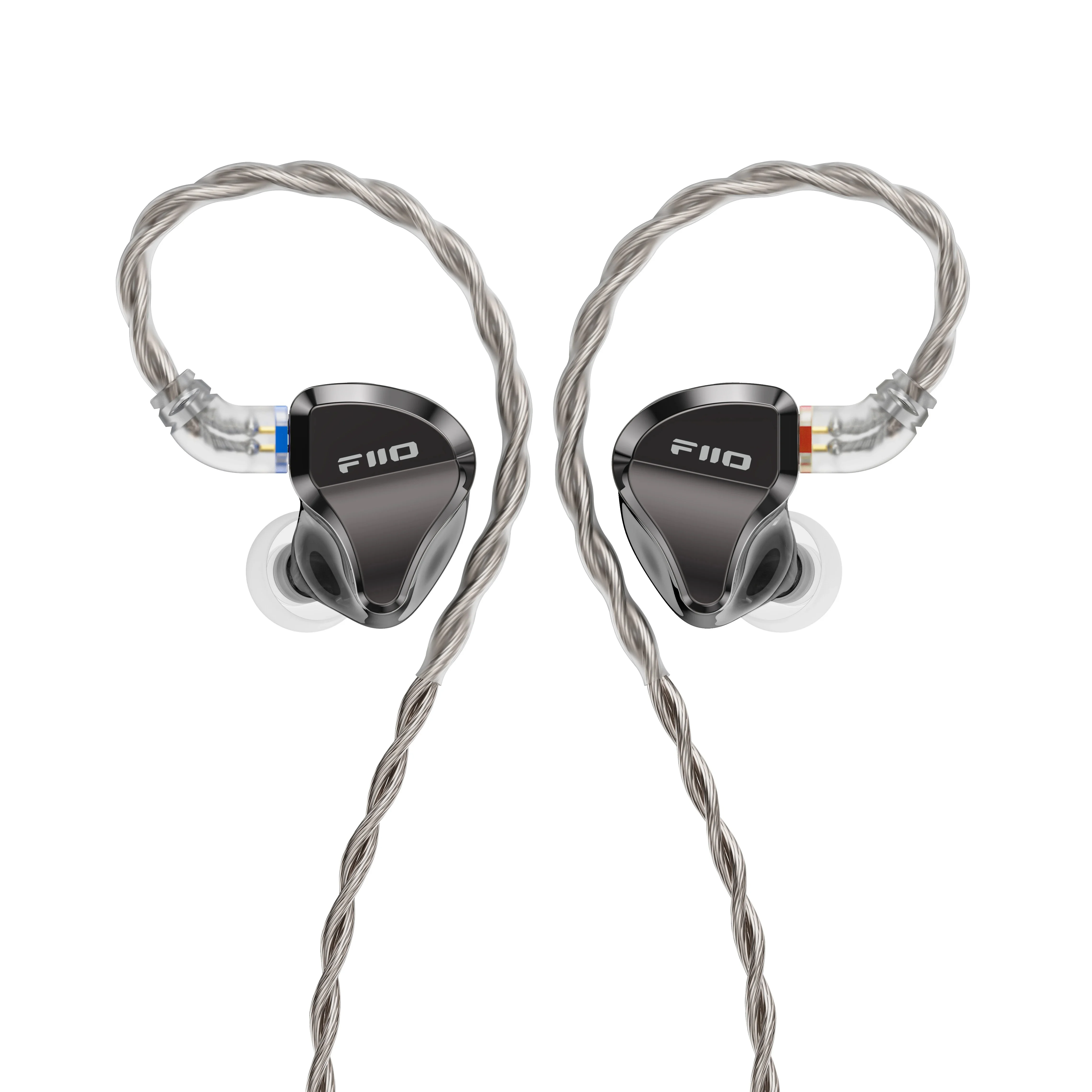 FiiO Jade Audio JH5 Wired Headset One-Loop Four-Iron Three-Frequency Acoustic Architecture Esports Headset Light Weight For Gift