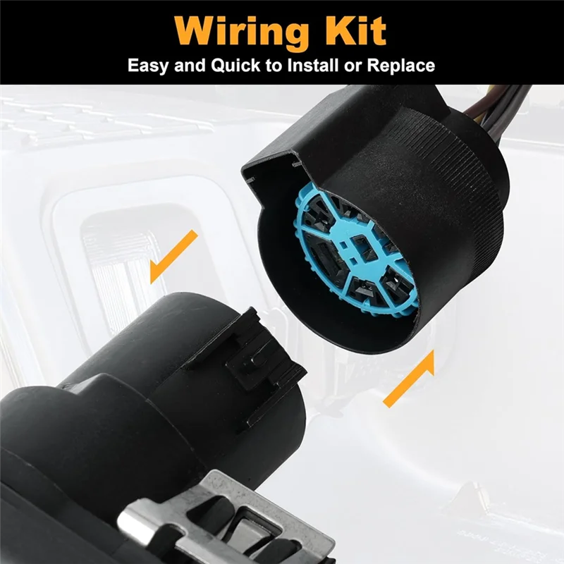 A95E-مقطورة سحب المصد الخلفي الأسلاك موصل تسخير عدة لفورد ترانزيت 150/250/350 2015-2019 9U5Z-14489-MAA CK4T13B576KE #4