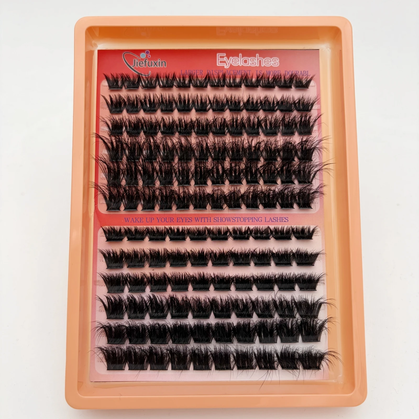 8D Flauschige 60D-200D DIY Cluster-Wimpern 8-16mm Gemischte D-Curl Wiederverwendbare Wimpernverlängerungen – Detail 6