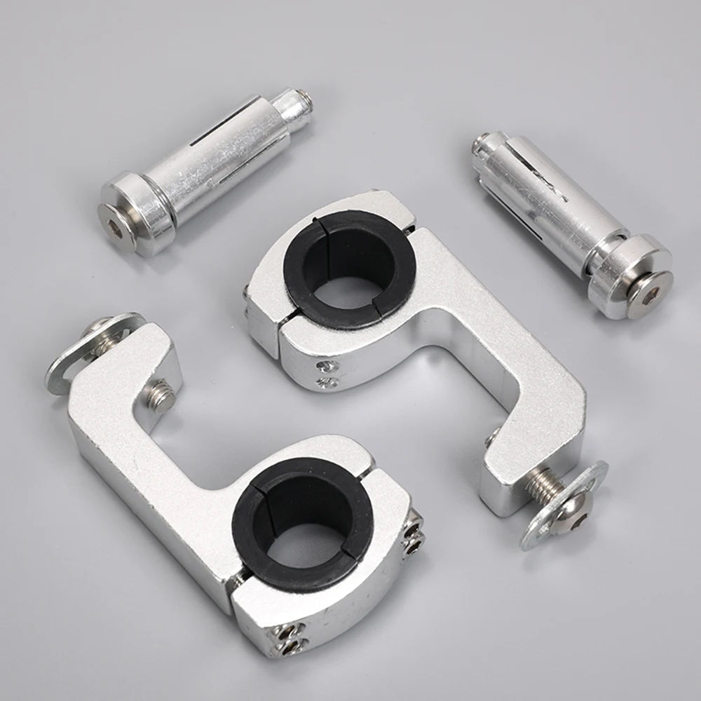 Motorcycle Accessories Aluminum Hand Guard Falling Protection Bracket Mounting Holder 22 28mm Handle Enduro Dirt Bike Motocross