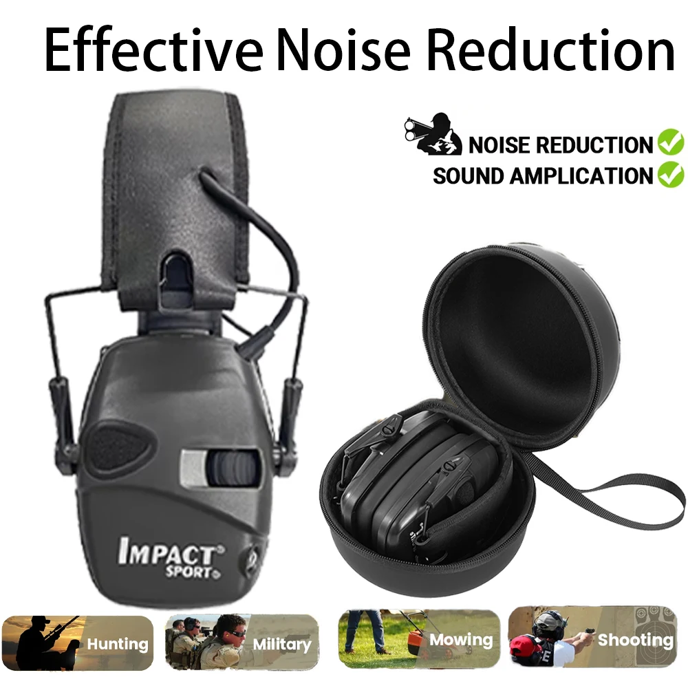 

Electronic Shooting Ear Protection with Sound Amplification Noise reduction Electronic Hearing Protective Ear Protection