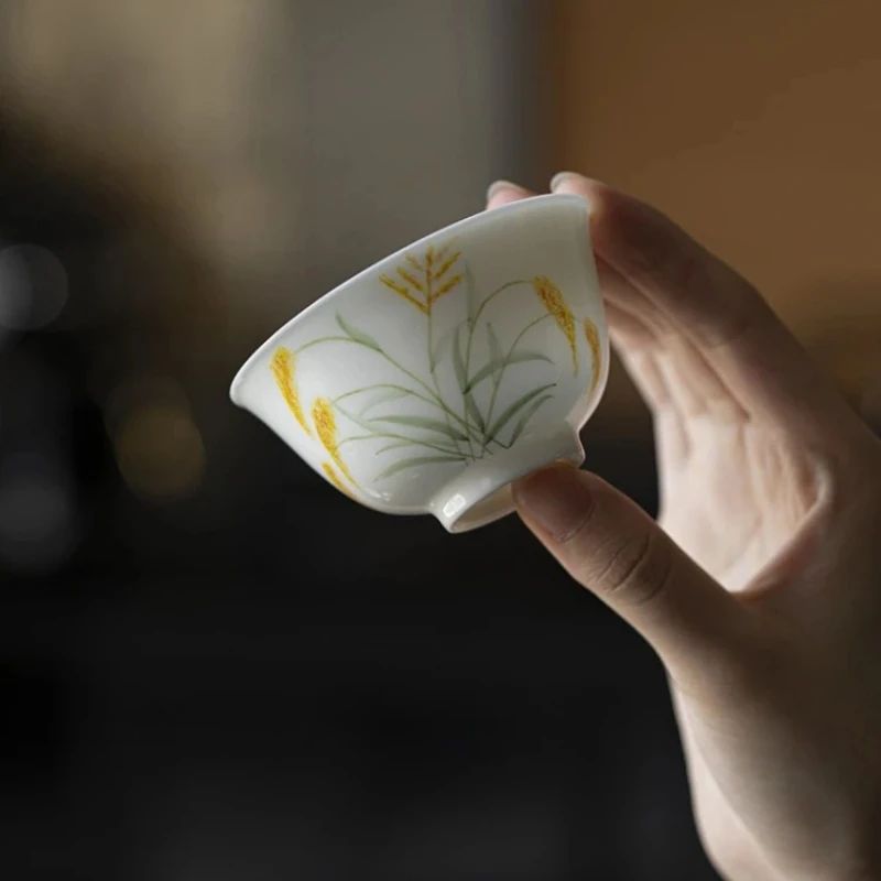 Hand Painted Wheat … - image