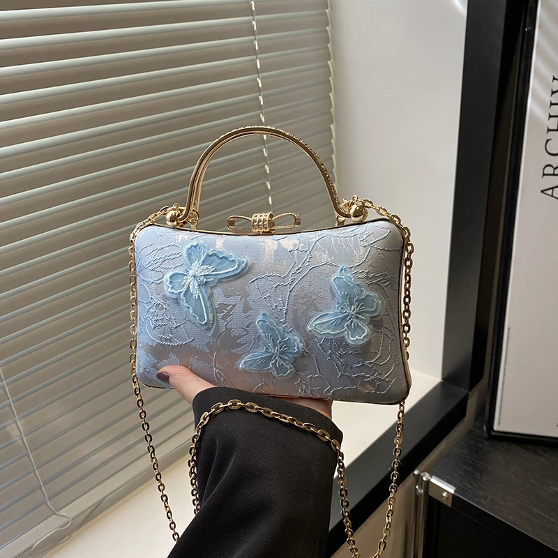 

Изысканные однотонные модные сумки через плечо с цепочкой и бантом, 2025 базовые стильные сумки для женщин, универсальные вечерние сумки для поездок на работу