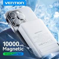 Vention Magnetic Wireless Power Bank 22.5W 10000mAh Portable Fast Charger for Magsafe iPhone 12 13 14 15 16 Samsung Charging