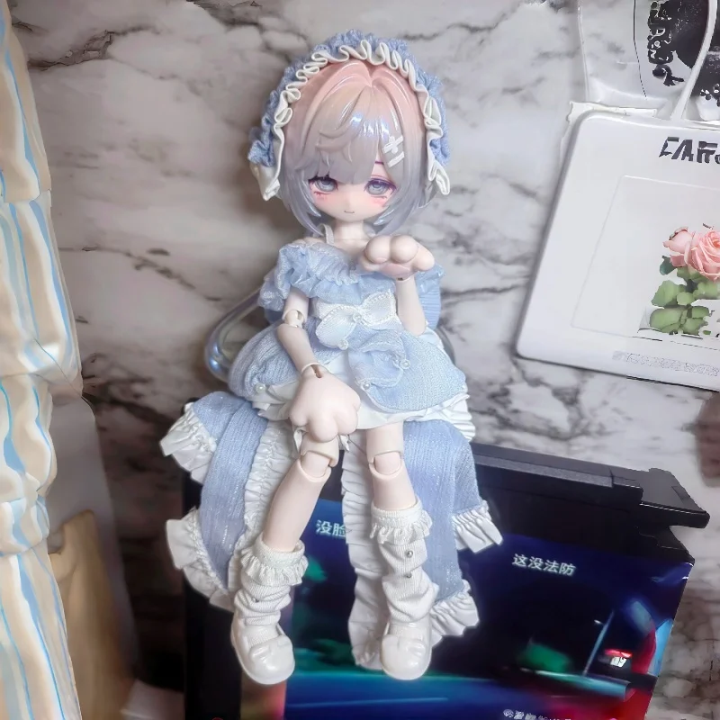 Penny'S Wardrobe Jellyfish Doll Outfit 1/8 Bjd Doll Clothes Accessories Fit For Articulated Action Doll, Gift For Doll Lovers