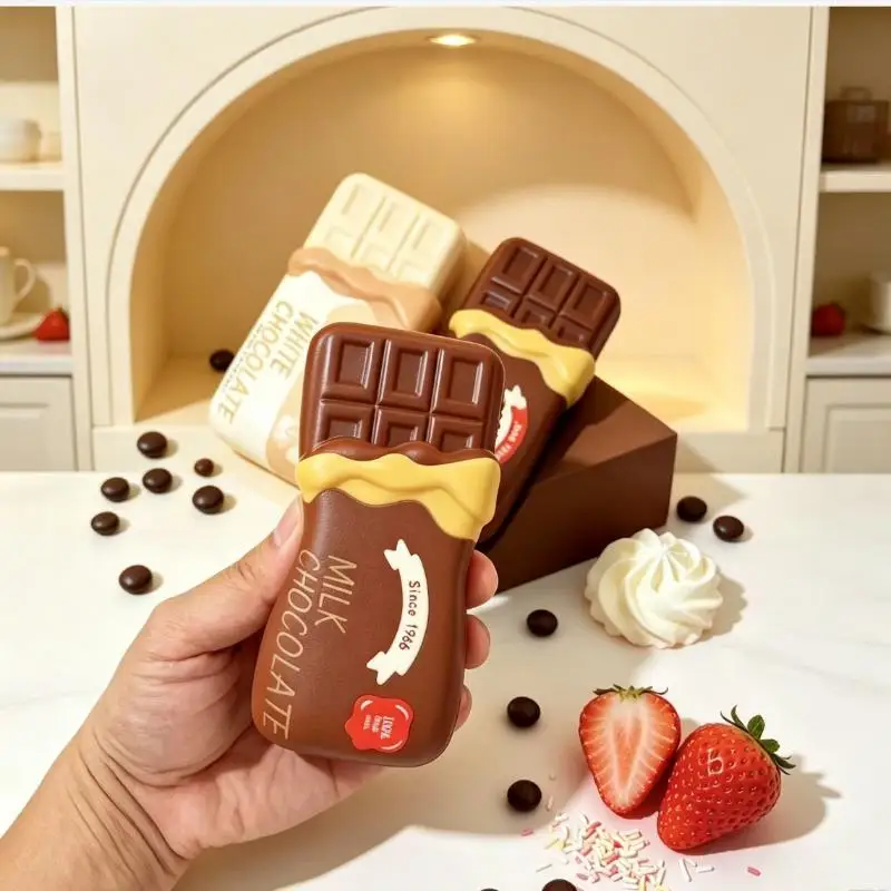 1Pcs Simulation Chocolate Slow Rebound Soft Squeeze Toys Stress Relief Sensory Toys Party Gift