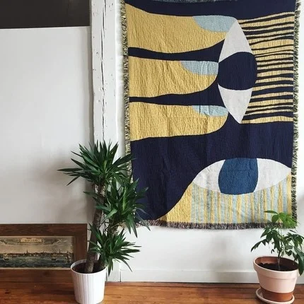 

Casual Blankets Carpet Decoration Carpet Sofa Leisure Carpet Original Single Tapestry Sofa Mat