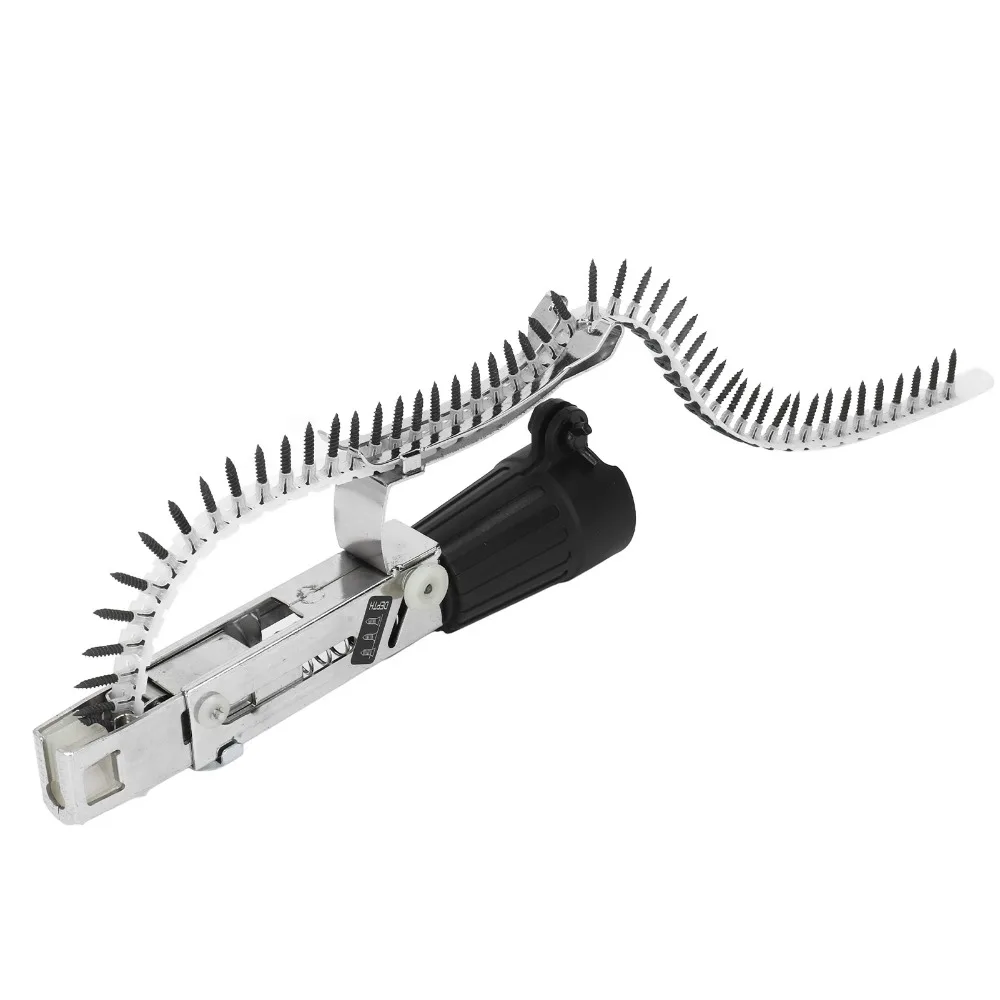

Aluminum Alloy Chain Nail Gun Adapter Corrosion Proof Depth Adjustment Automatic Chain Screw Gun Adapter