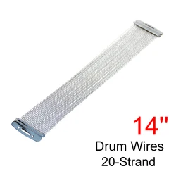 1/2pcs 14'' 20-Strand Drum Wire,Snare Drum Steel Spring Wires