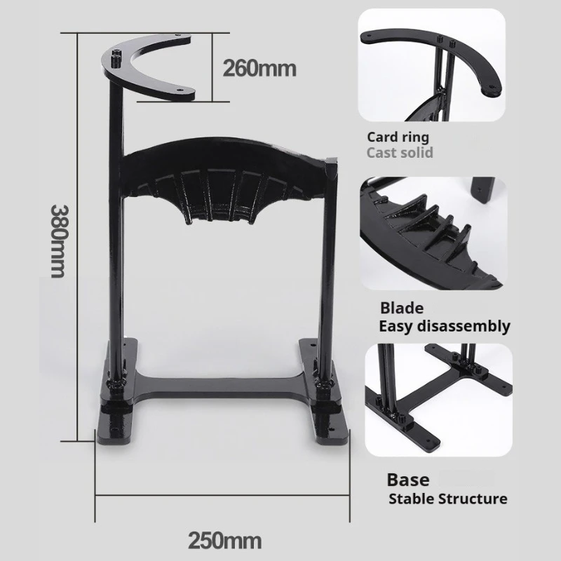 Portable Detachable Log Splitter Multifunctional Firewood Splitting Tool Outdoor Camping Safe Efficient Kindling Splitter view 4