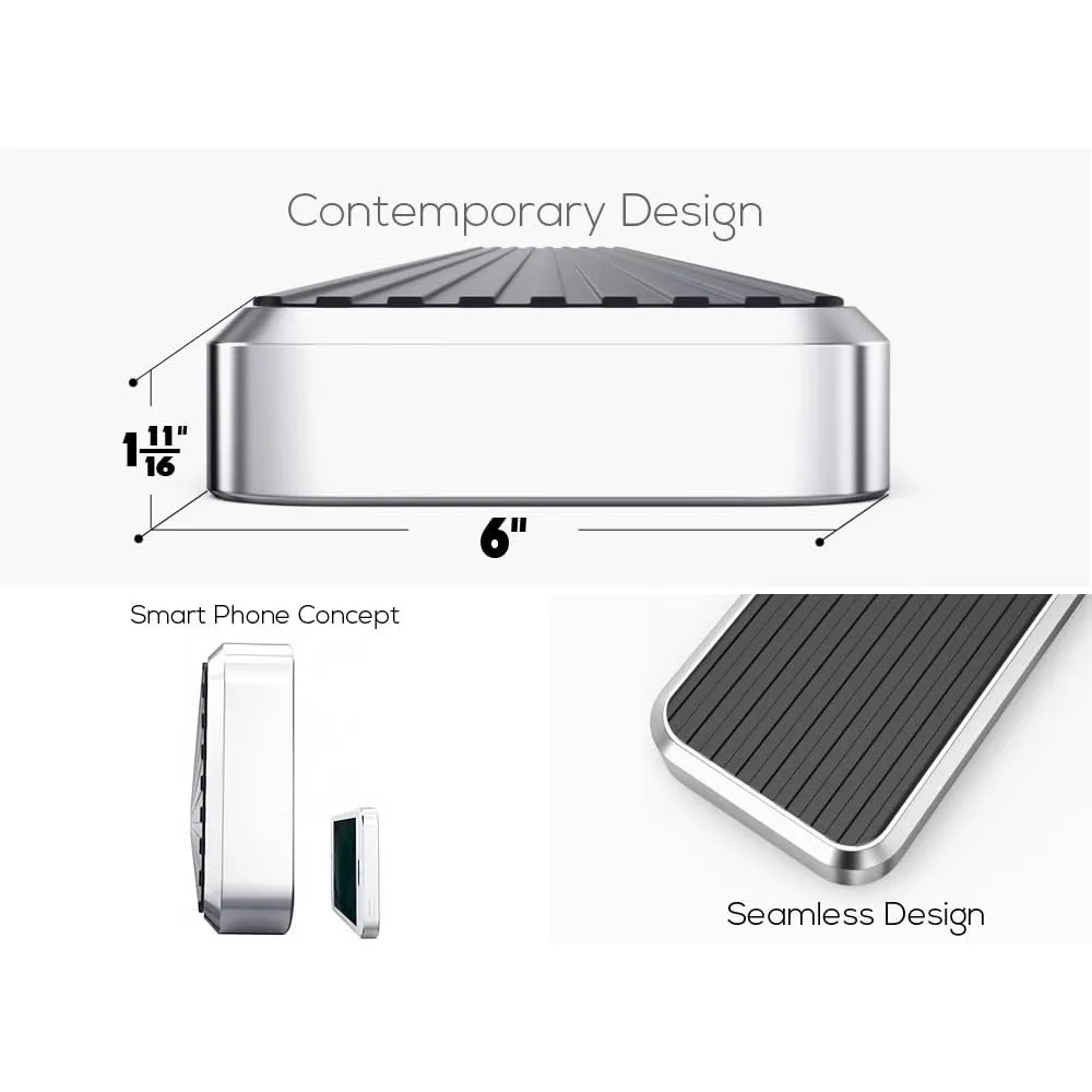 (304 لوحات تشغيل من الفولاذ المقاوم للصدأ المصقول 6 بوصات) خطوات قضبان Nerf المتوافقة مع Ram 1500 2019-2025 Crew Cab (Will)